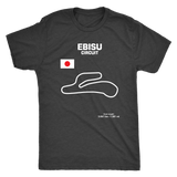 Ebisu Circuit Japan Race Track Outline Series t-shirt or Hoodie