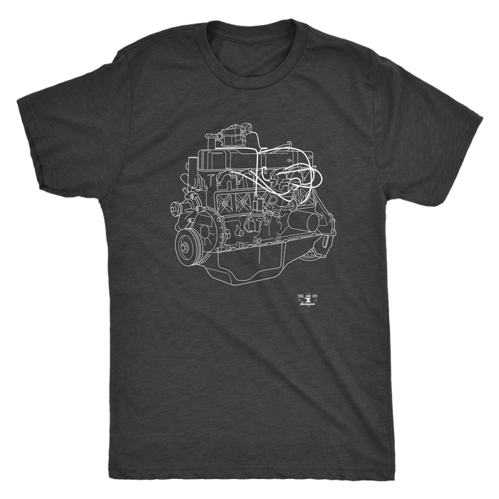 Engine Blueprint Series Ford 300 Inline 6 T-shirt or Hoodie