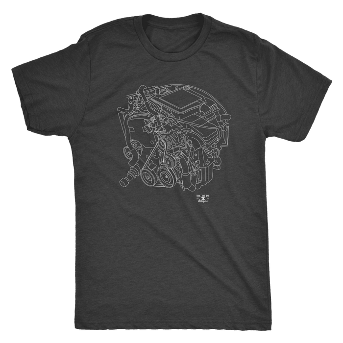 Toyota 3SGTE Engine Blueprint Series T-shirt