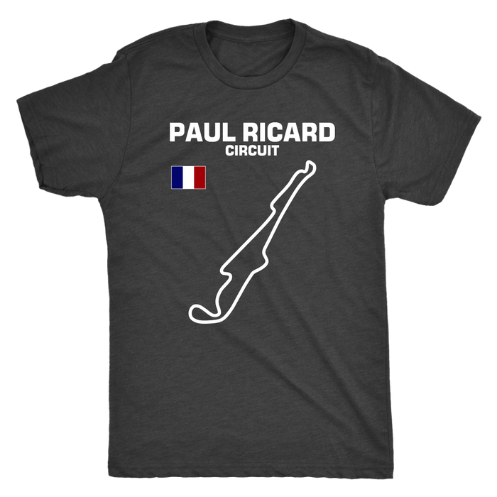 Paul Ricard Circuit Track Outline Series T-shirt and Hoodie