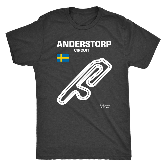 Anderstorp Circuit Track Outline Shirt