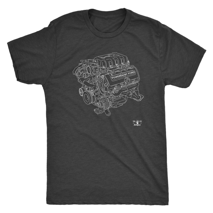 Engine Blueprint Series 2020 GT500 Mustang 760hp T-shirt and Hoodie