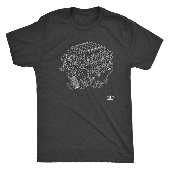 Engine Blueprint Series LS9 T-shirt or Hoodie