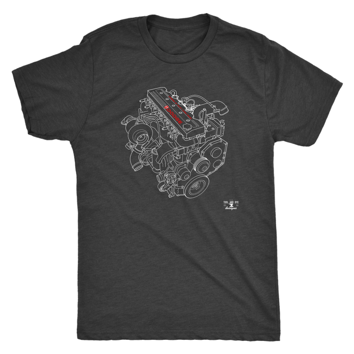 Engine Blueprint Series 5.9L 24 valve Cummins Dodge Turbo Diesel T-shirt or Hoodie