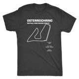 Osterreichring Race Track Outline Series T-shirt