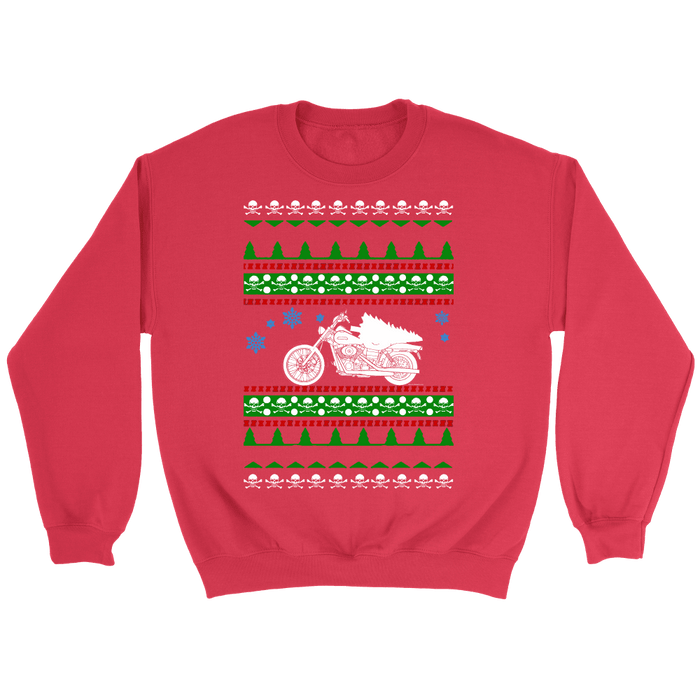 Motorcycle Ugly Christmas Sweater, hoodie and long sleeve t-shirt sweatshirt