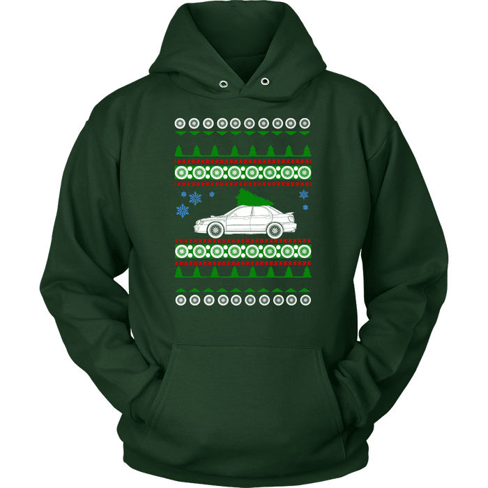 Japanese Car WRX STI Bugeye Bug eye Ugly Christmas Sweater, hoodie and long sleeve t-shirt sweatshirt