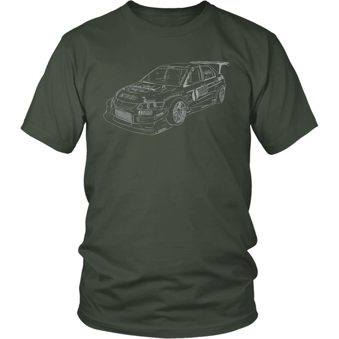 CyberEvo Time Attack Lancer Evolution Shirt and sweatshirts