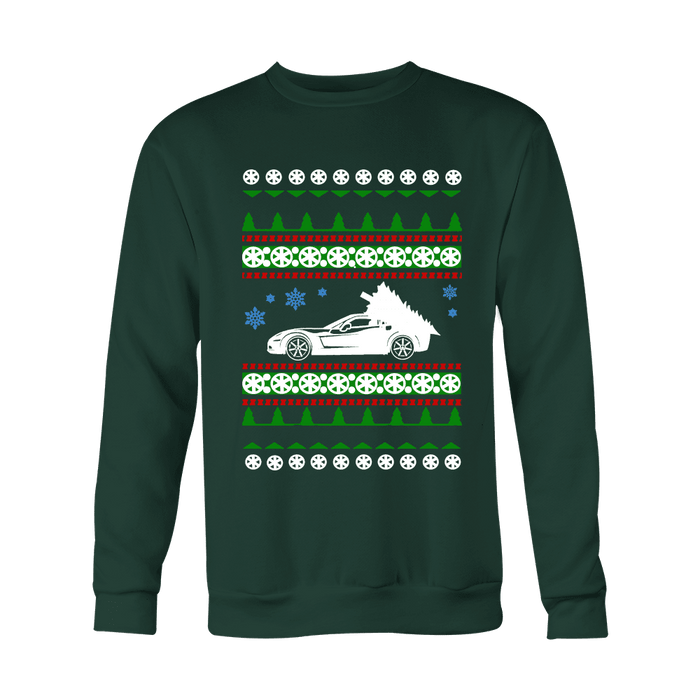 Corvette C6 Ugly Christmas Sweater