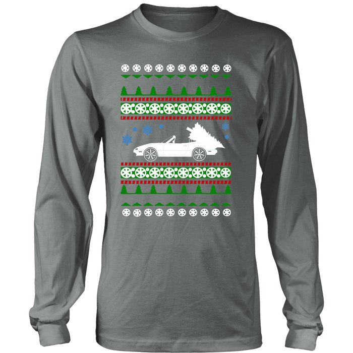 Mazda Miata Ugly Christmas Sweater Sweatshirt sweatshirt