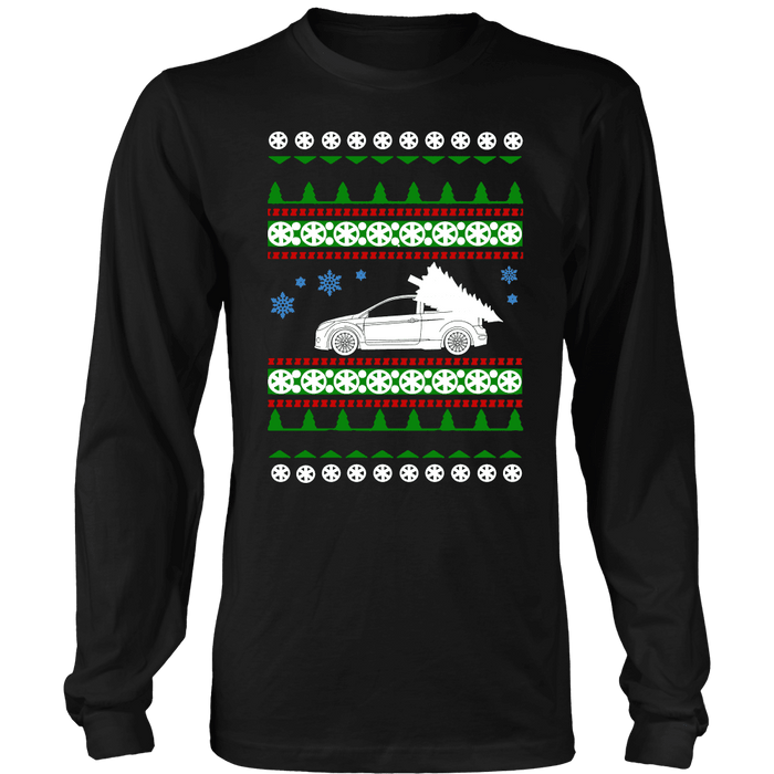 Ford Focus RS Ugly Christmas Sweater, hoodie and long sleeve t-shirt sweatshirt