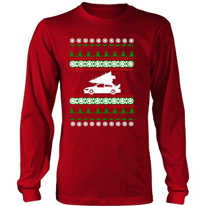 Mitsubishi Lancer Evolution Evo 8 9 Ugly Christmas Sweater Hoodie and T-shirt sweatshirt