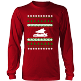 Mitsubishi Lancer Evolution Evo 8 9 Ugly Christmas Sweater Hoodie and T-shirt sweatshirt