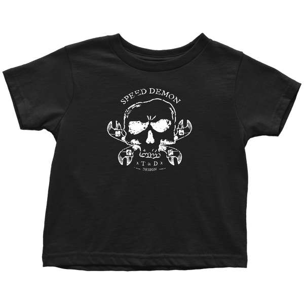 Tool and Dye Designs Speed Demon Toddler and Youth Shirts