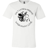 Wash Away Love t shirt (white)- Tool and Dye Designs