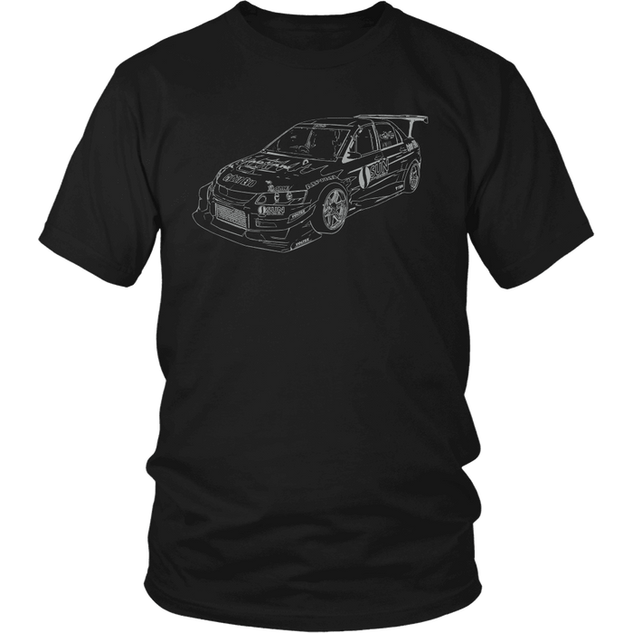 CyberEvo Time Attack Lancer Evolution Shirt and sweatshirts