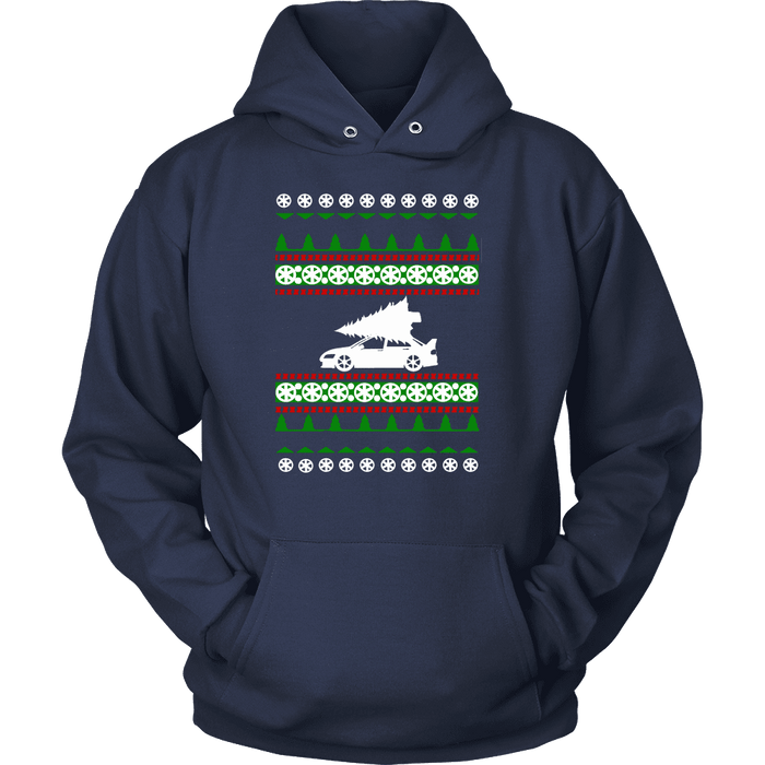 Mitsubishi Lancer Evolution Evo 8 9 Ugly Christmas Sweater Hoodie and T-shirt sweatshirt