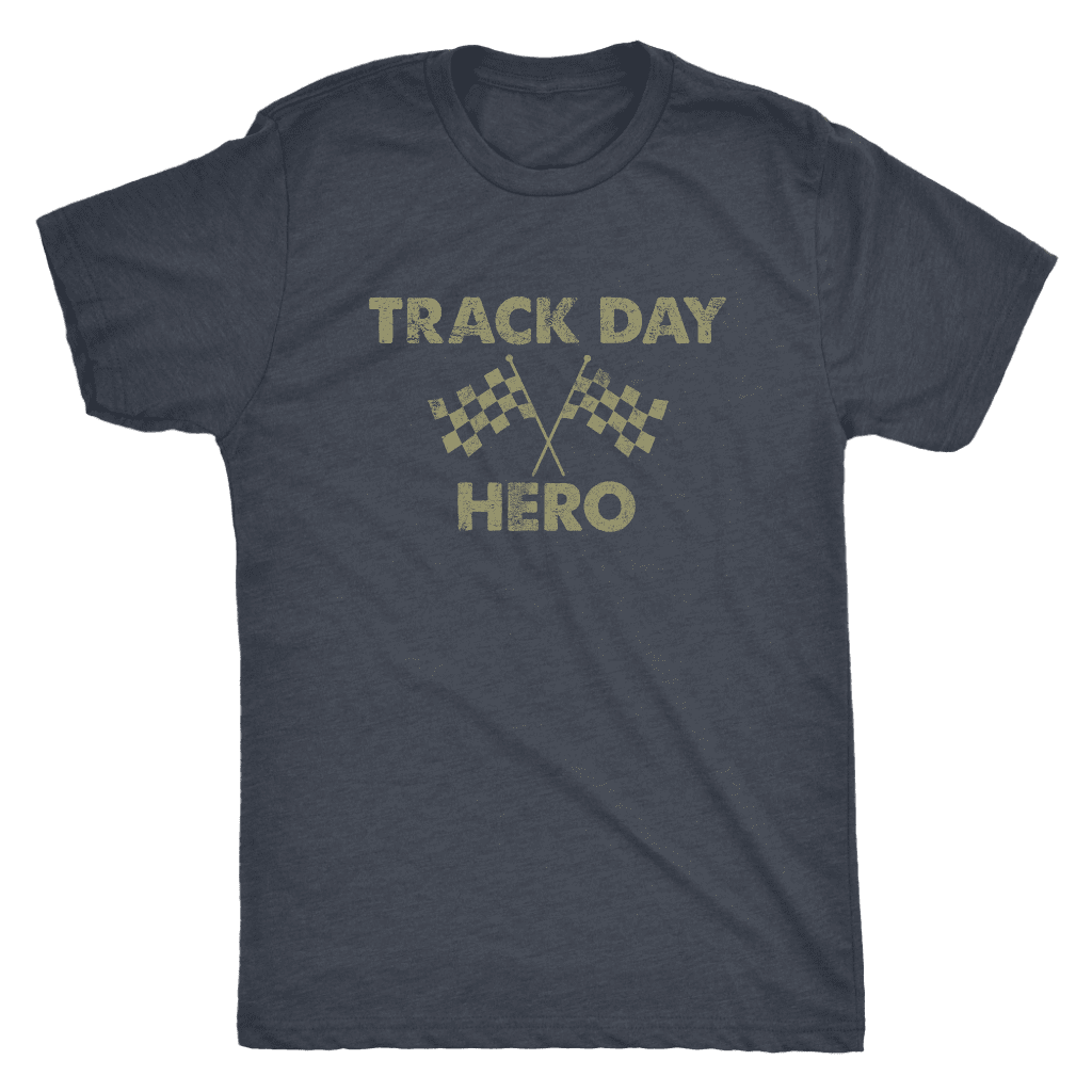 Track Day Hero Mens Tri-blend