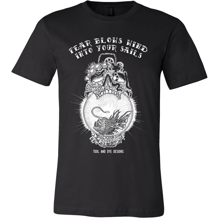 Fear mens T shirt (multiple colors)- Tool and Dye Designs