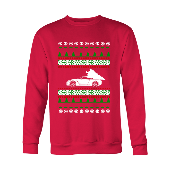 Nissan GTR R35 Skyline Ugly Christmas Sweater Hoodie, Crewneck and long sleeve sweatshirt