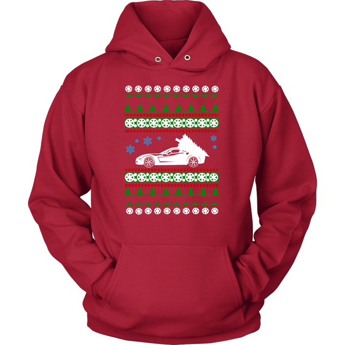 Corvette C6 Ugly Christmas Sweater