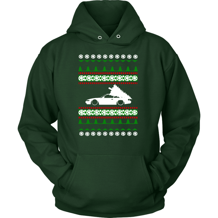 Nissan Silvia 240SX Ugly Christmas Sweater Hoodie, crewneck and long sleeve T sweatshirt