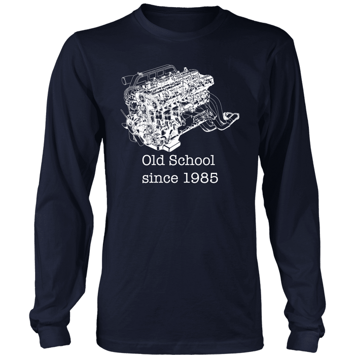 Nissan RB20 Skyline Engine Old School Mens (unisex) T-shirt