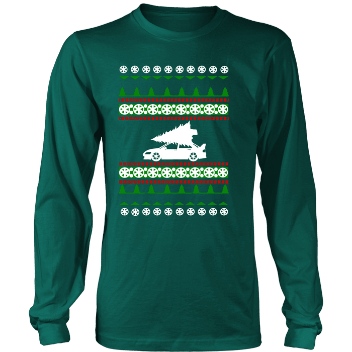 Mitsubishi Lancer Evolution Evo 8 9 Ugly Christmas Sweater Hoodie and T-shirt sweatshirt