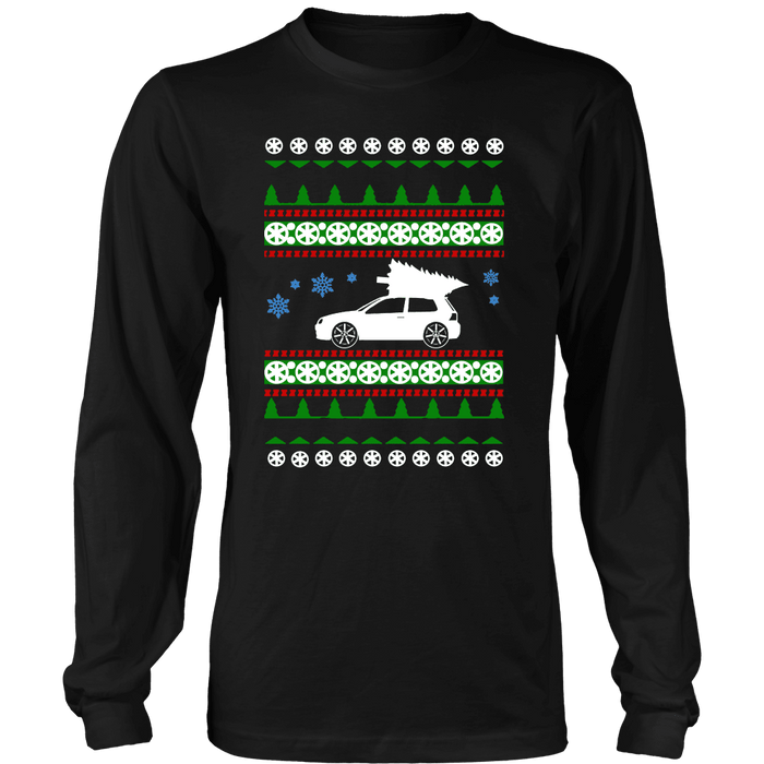 car like a mk4 GTI Ugly Christmas Sweater sweatshirt