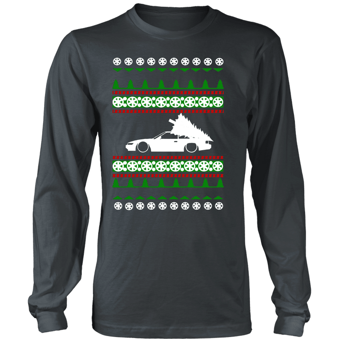 Nissan Silvia 240SX Ugly Christmas Sweater Hoodie, crewneck and long sleeve T sweatshirt