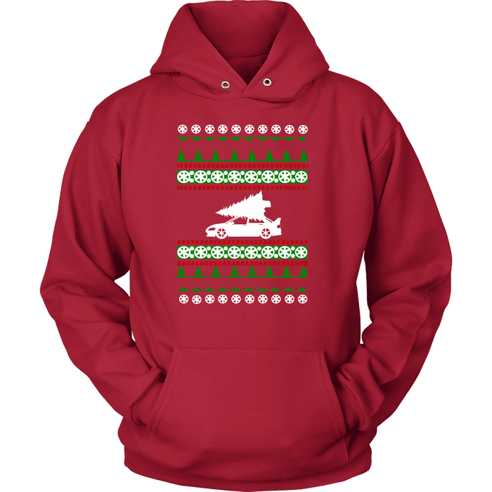 Mitsubishi Lancer Evolution Evo 8 9 Ugly Christmas Sweater Hoodie and T-shirt sweatshirt