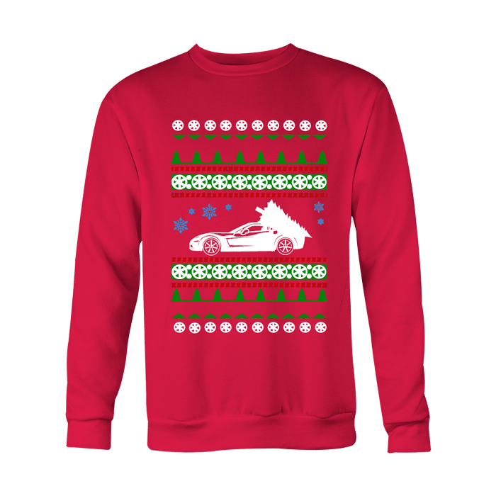 Corvette C6 Ugly Christmas Sweater