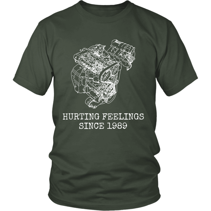 DSM 4G63 Hurting Feelings Since 1989 T-shirt Mens (unisex)