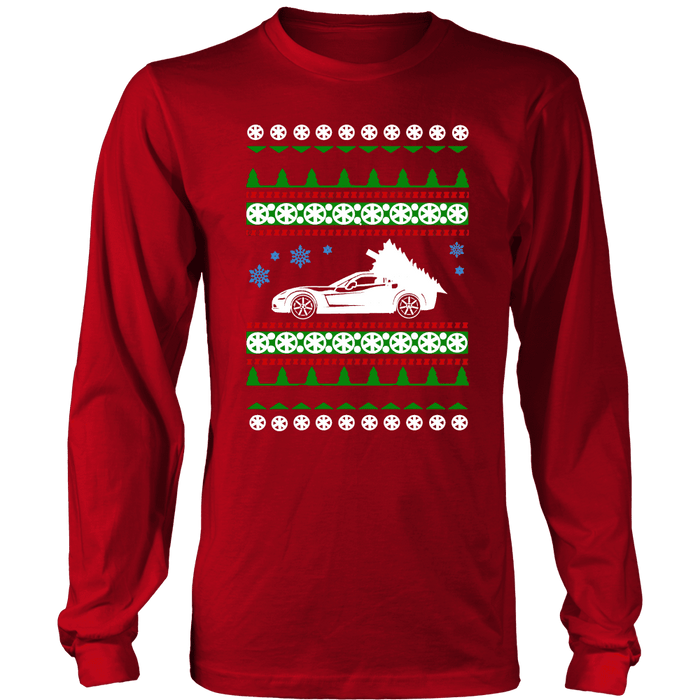 Corvette C6 Ugly Christmas Sweater