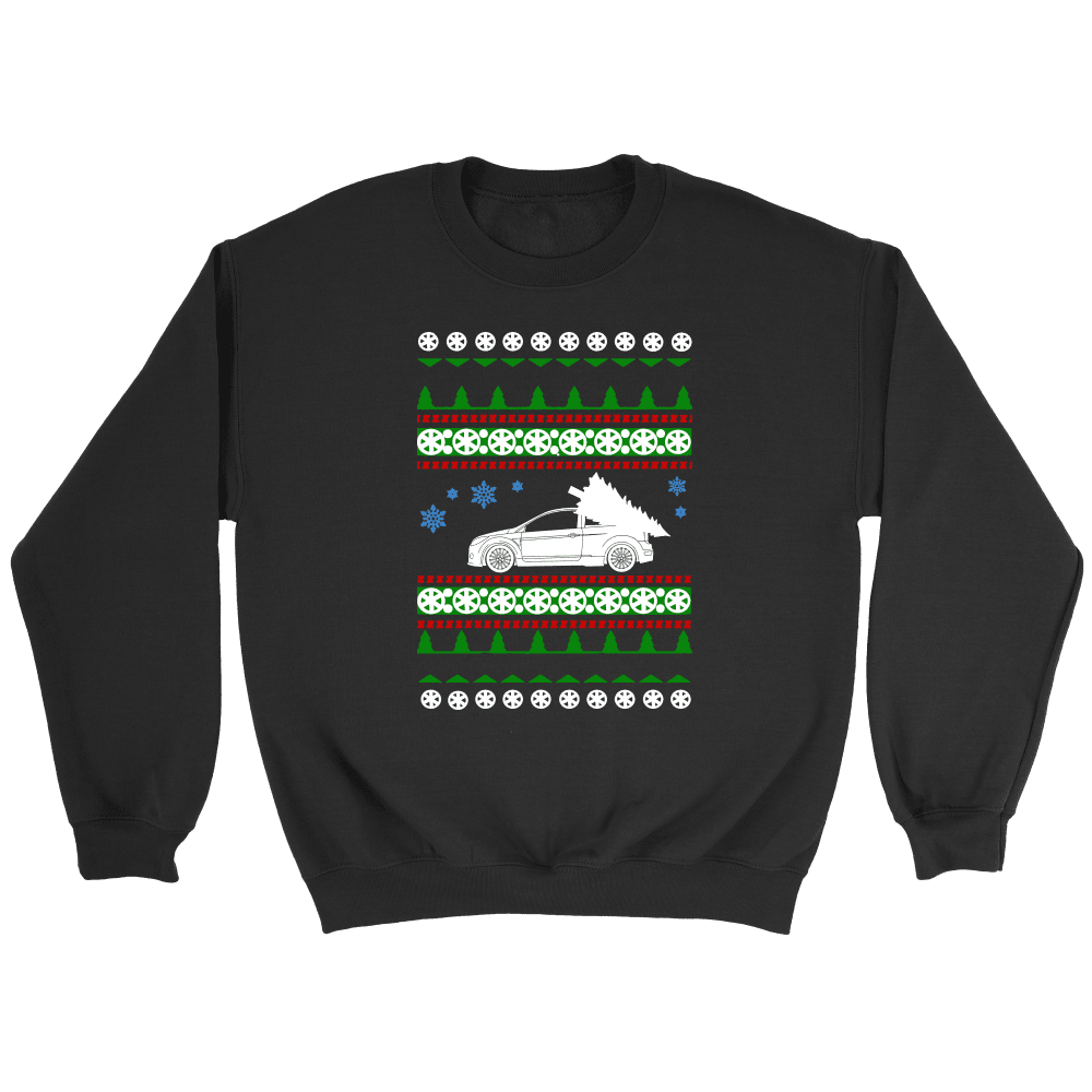 Ford Focus RS Ugly Christmas Sweater hoodie and long sleeve t