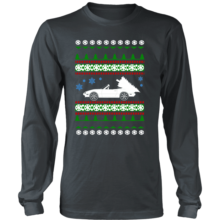 Mazda Miata Ugly Christmas Sweater Sweatshirt sweatshirt