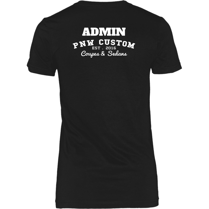 PNW Custom Coupes and Sedans Boost Admin shirts