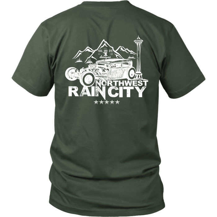 Northwest Rain City Ratrod T-shirt short and long sleeve