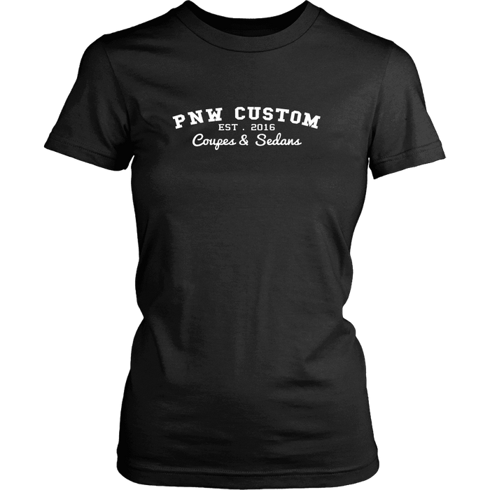 PNW Custom Coupes and Sedans Logo shirt