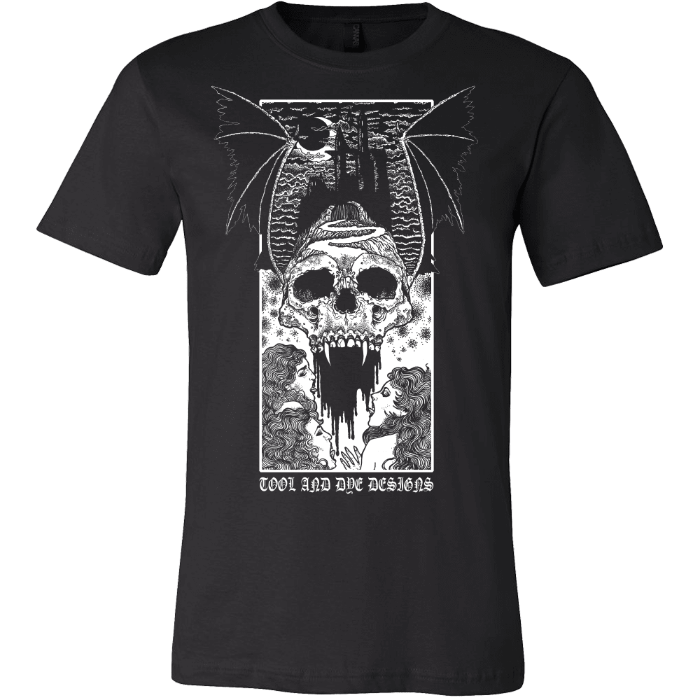 The Bloodletting mens t-shirt (gray or black)- Tool and Dye Designs
