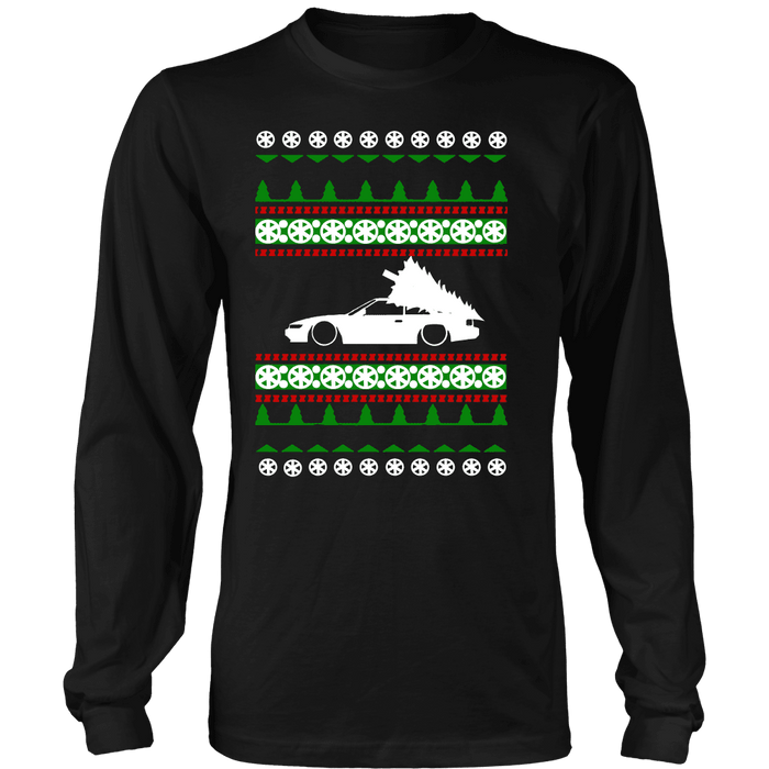 Nissan Silvia 240SX Ugly Christmas Sweater Hoodie, crewneck and long sleeve T sweatshirt