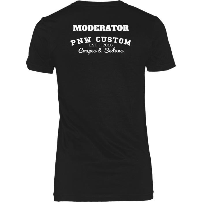 PNW Custom Coupes and Sedans Boost Moderator shirts