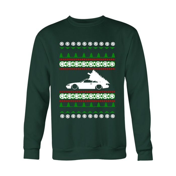 Nissan Silvia 240SX Ugly Christmas Sweater Hoodie, crewneck and long sleeve T sweatshirt