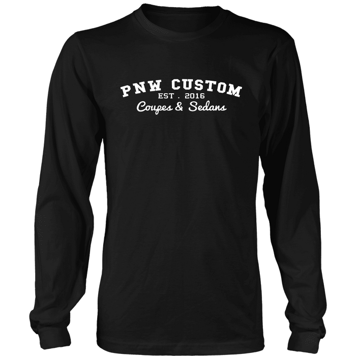 PNW Custom Coupes and Sedans Logo shirt