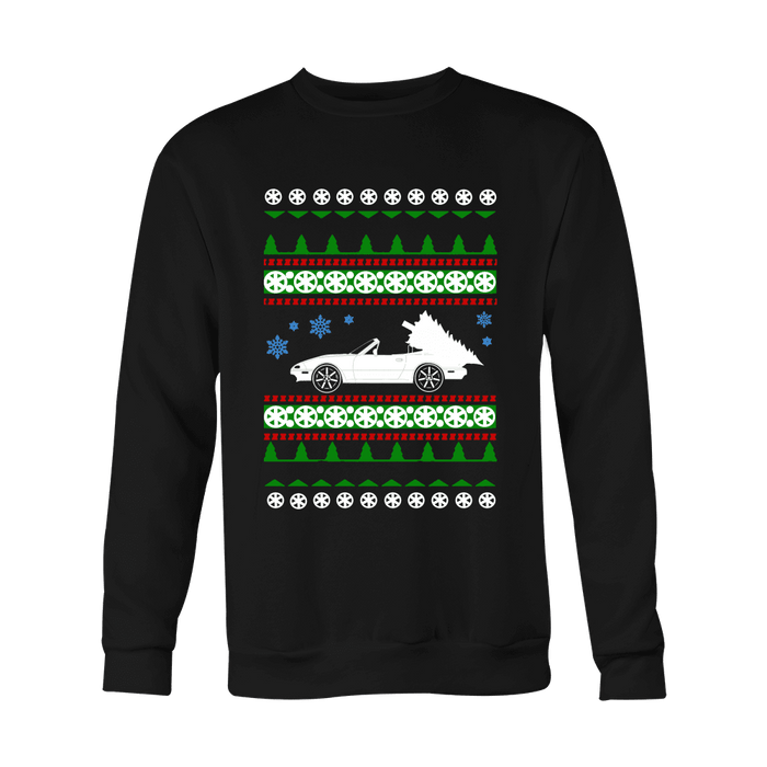 Mazda Miata Ugly Christmas Sweater Sweatshirt sweatshirt