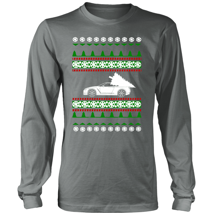 Nissan GTR R35 Skyline Ugly Christmas Sweater Hoodie, Crewneck and long sleeve sweatshirt