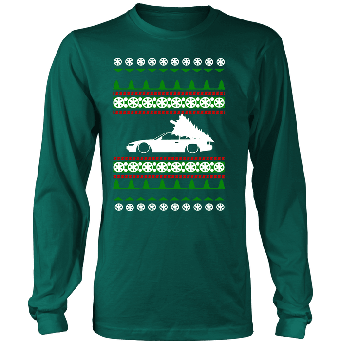 Nissan Silvia 240SX Ugly Christmas Sweater Hoodie, crewneck and long sleeve T sweatshirt