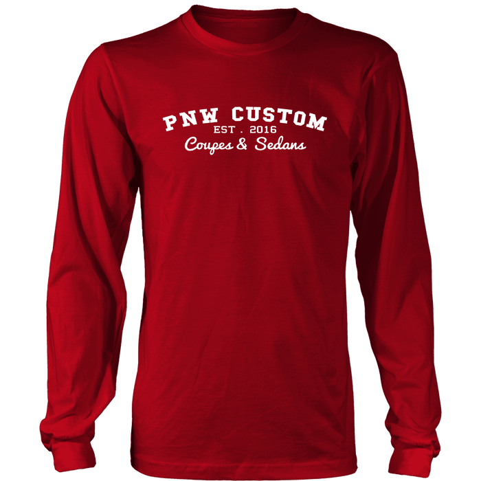 PNW Custom Coupes and Sedans Logo shirt