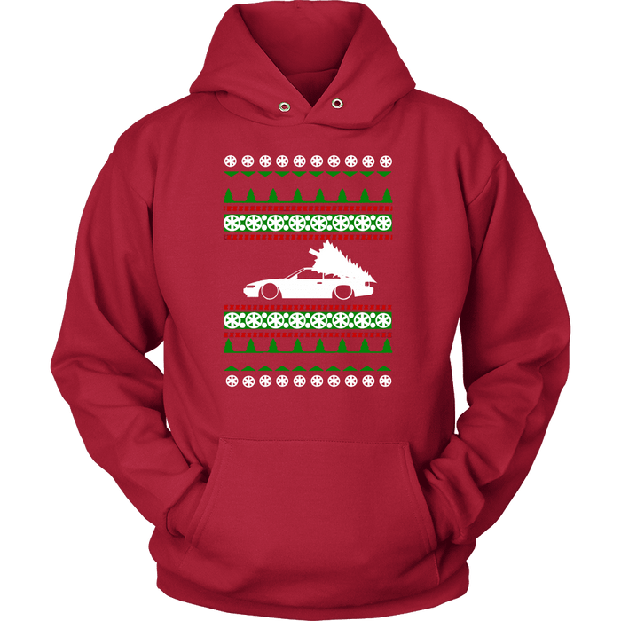 Nissan Silvia 240SX Ugly Christmas Sweater Hoodie, crewneck and long sleeve T sweatshirt