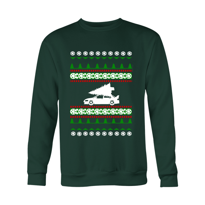 Mitsubishi Lancer Evolution Evo 8 9 Ugly Christmas Sweater Hoodie and T-shirt sweatshirt